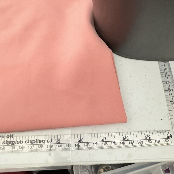 Aidan Maddox Off the Shoulder Bow Jumpsuit Size 4 Rose Pink Wide Leg New $245 - Picture 11 of 16